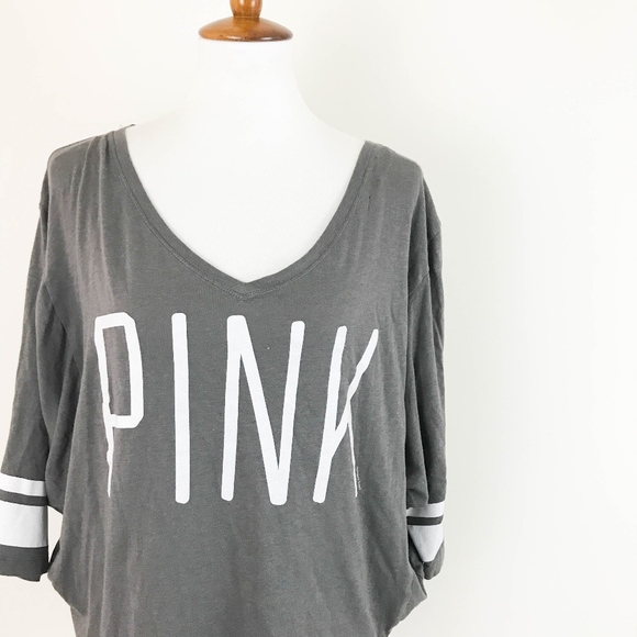 Victoria's Secret PINK Dolman Top 3/4 Sleeve XS - Picture 2 of 8